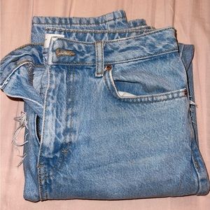 Topshop mom jeans